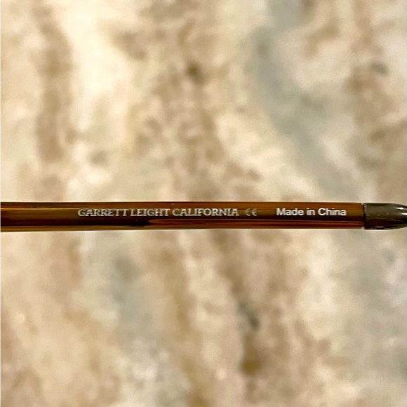 Garret Leight California titanium glasses frame, Oxford model, AG-DB - Picture 4 of 8